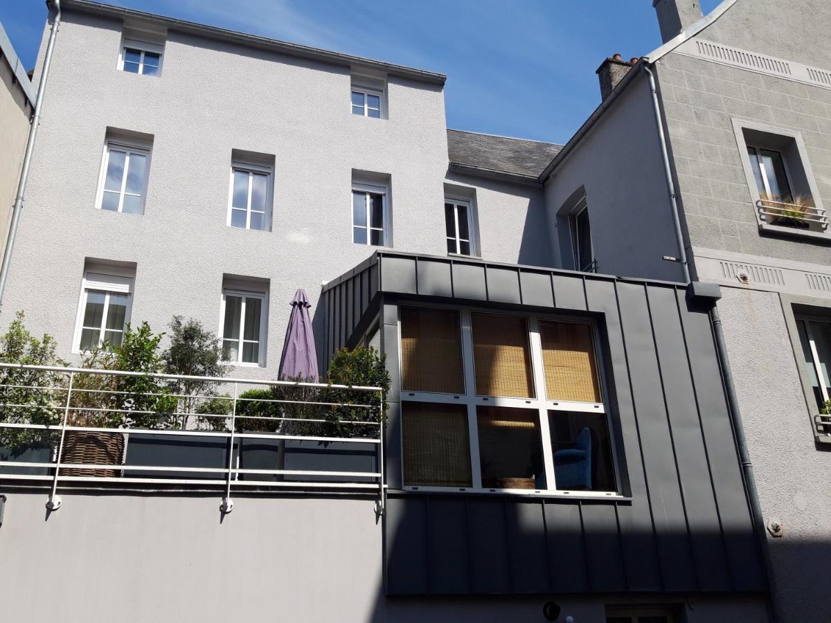 Agreables Chambres Independantes - Coutances Centre Екстериор снимка